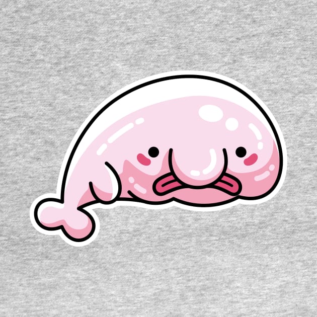 Kawaii Cute Blobfish by freeves